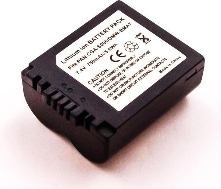 Immagine prodotto AGI 23442 - 700 mAh - 7,2 V - Lithium-Ion (Li-Ion) - 1 pezzo(i) (Batteria della fotocamera)