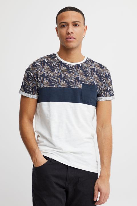 Immagine prodotto Solid Florian T-Shirt Con Disegno Maglietta A Manica Corta Da Uomo Con Girocollo In Cotone 100% (M)