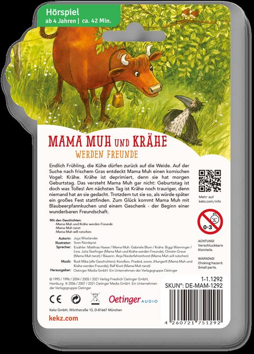 Image du produit Kekz Audiochip Maman Meuh et Corneille deviennent amies (Allemand)