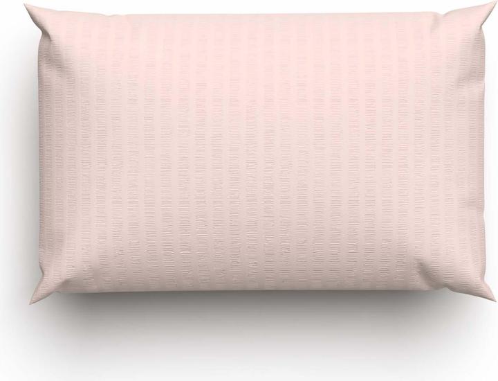 Produktbild Lotus Bettwaren Bettwäsche Satin Seersucker uni (Kopfkissenbezug, 65 x 100 cm)