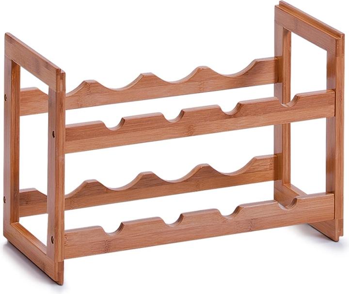 Zeller Present Weinregal (4.5 x 22 x 44 cm)