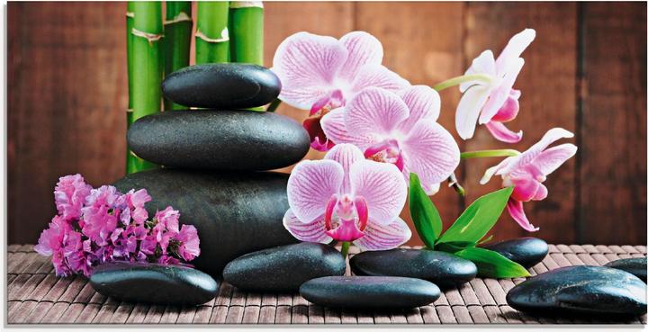 Actual product image Artland Spa Concept Zen Stones Orchids T5OO (100 x 50 cm)