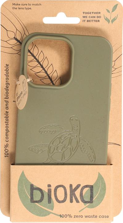 Image du produit Bioka Coque biodégradable et compostable Eco-Friendly Esprit de la tortue (Apple iPhone 14 Pro Max)
