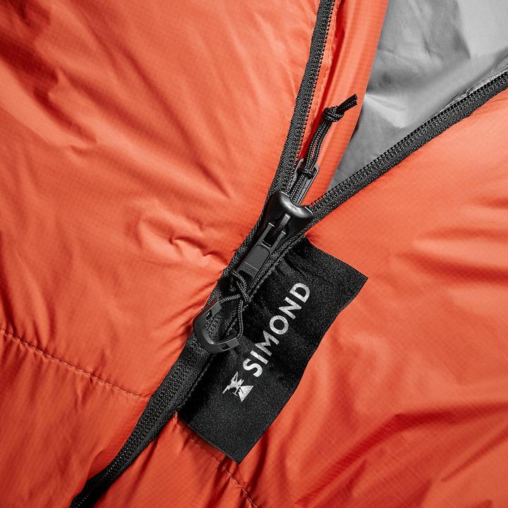 Produktbild Simond Mumienschlafsack koppelbar kompakt Trekking - MT500 10 °C Kunstfaser (40 cm)