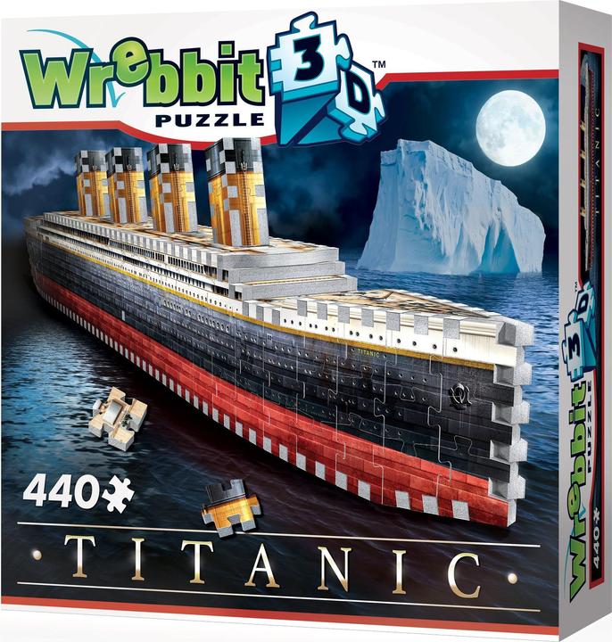 Produktbild Wrebbit 3D Titanic (440 Teile)