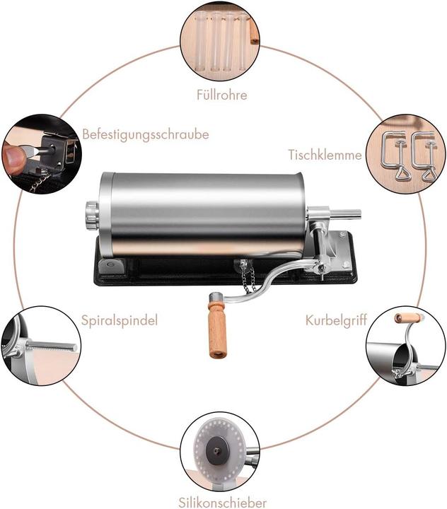 Immagine prodotto Costway Insaccatrice per salsicce 3,6L