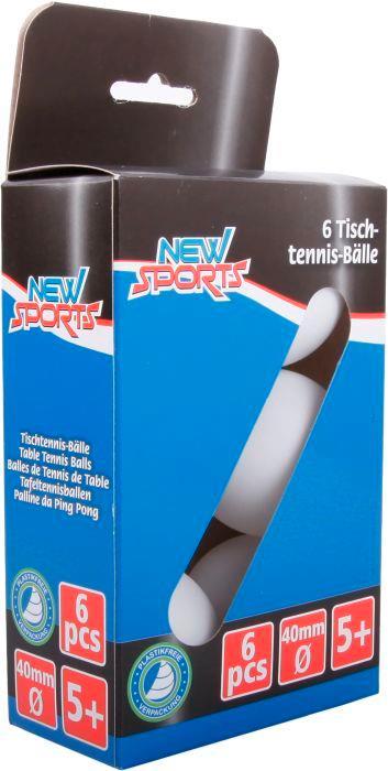 Vedes NSP Tischtennis Bälle, 6 Stück