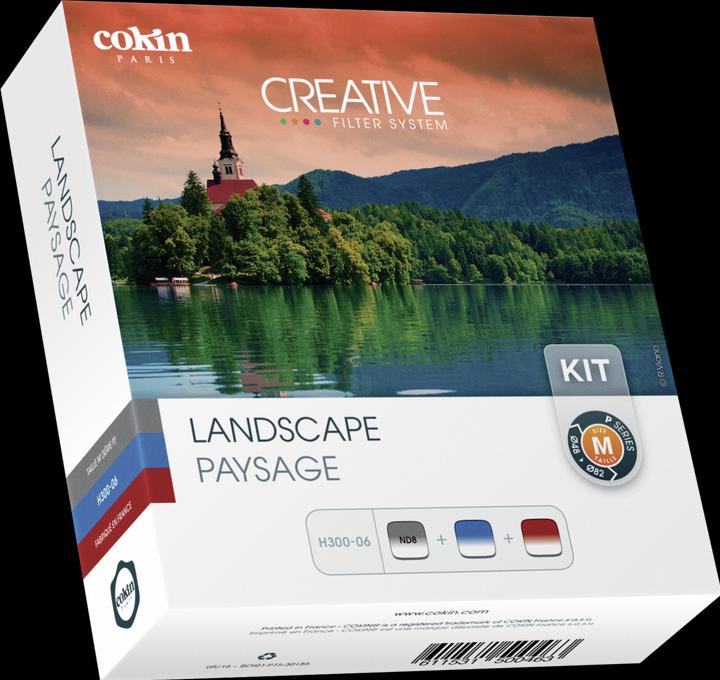 Actual product image Cokin H300-06 Landscape Kit incl. 3 filters (82 mm, Neutral density filter, 82 mm)