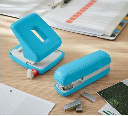 Actual product image Leitz Stapler Cosy 30 pages, blue (30 Sheets)