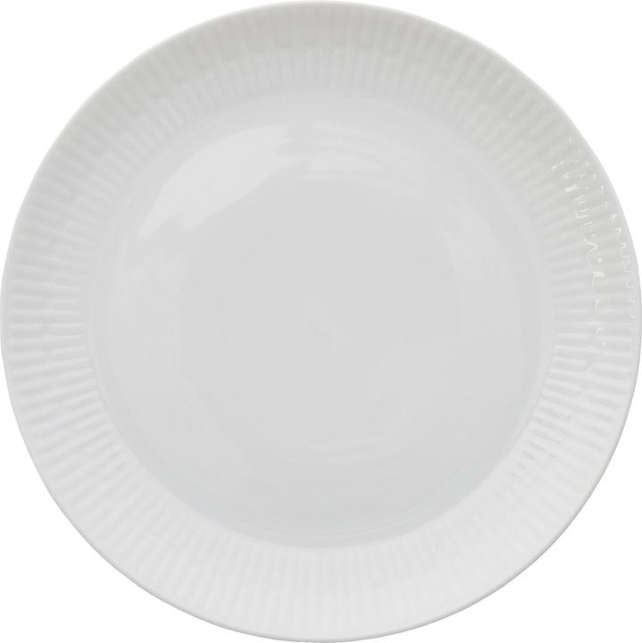 Actual product image Aida Relief - Set of 4 - White lunch plate - 22 cm (35186) (4 x, 22 cm)