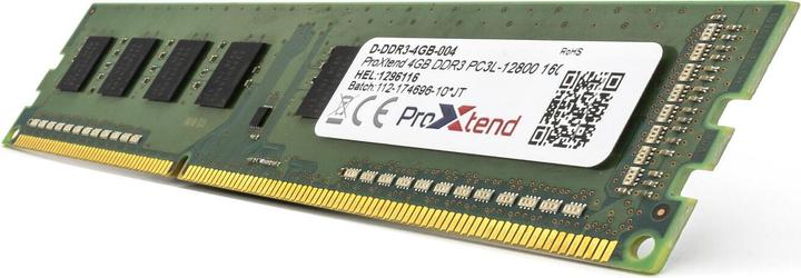ProXtend D-DDR3-4GB-004 Module de mémoire 1600 MHz (1 x 4GB, 1600 MHz, RAM DDR3, DIMM)