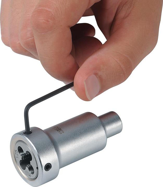 Actual product image HEYTEC Thread cutting set 16 pcs.