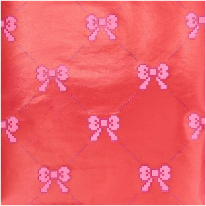 Actual product image Rico Design wrapping paper pixel bows,red.400720 (Wrapping paper)