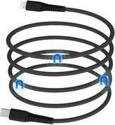 Actual product image Tiger Power Cable Aimante USB-C Lightning 1,5m Noir (1.50 m)