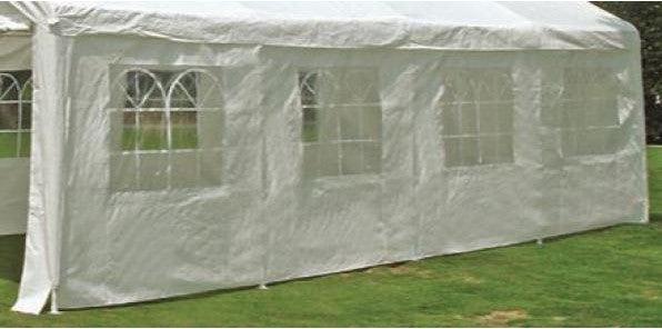 Produktbild Degamo Seitenplane für Partyzelt mit Fenstern (800 cm, 1 cm)