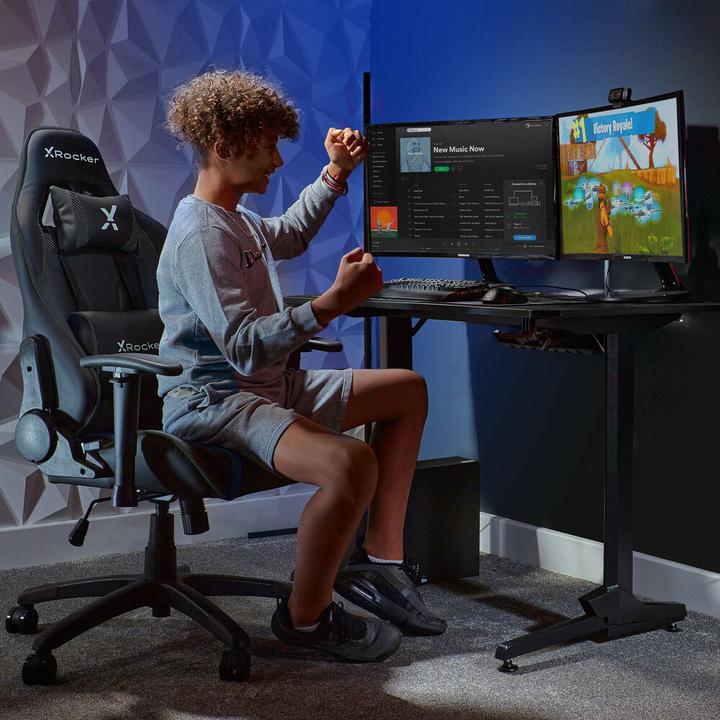 Immagine prodotto X Rocker Sedia da gioco eSports compatta Agility JR Noire Carbone