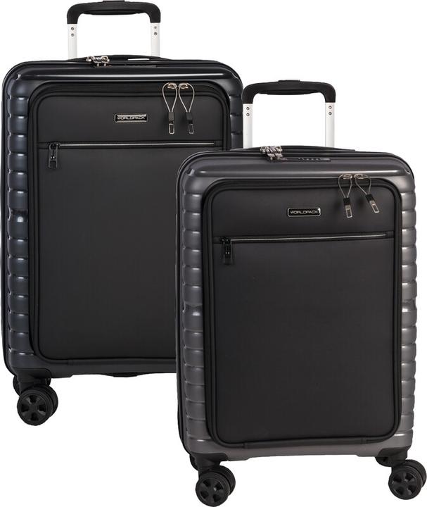 Immagine prodotto Worldpack Dallas trolley da cabina a 4 ruote 54 cm scomparto per computer portatile (31 l, Bagaglio a mano (fino a 50 litri))