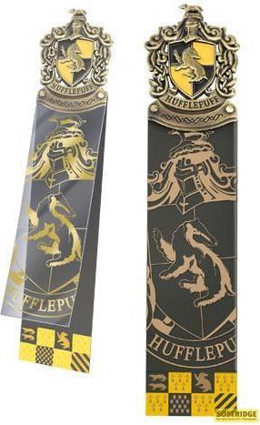 Actual product image Noble Collection Hufflepuff Bookmark Brown/Yellow/Black