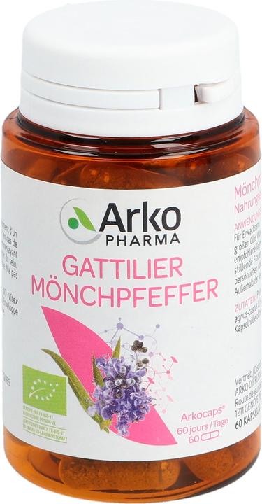 Arkopharma Arkocaps Mönchspfeffer Kapseln (60 Stück, Kapseln, 39 g)