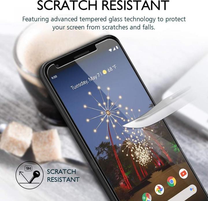 Image du produit Screenguard Google Pixel 3a XL Protection en verre blindé Case Friendly Design (1 pièce(s), Google Pixel 3a XL)