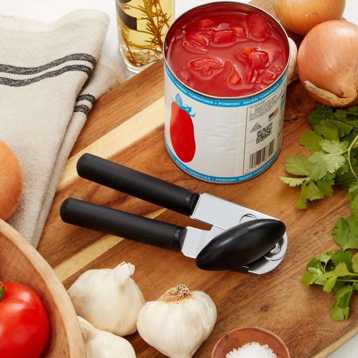 Actual product image OXO Can opener with soft handle