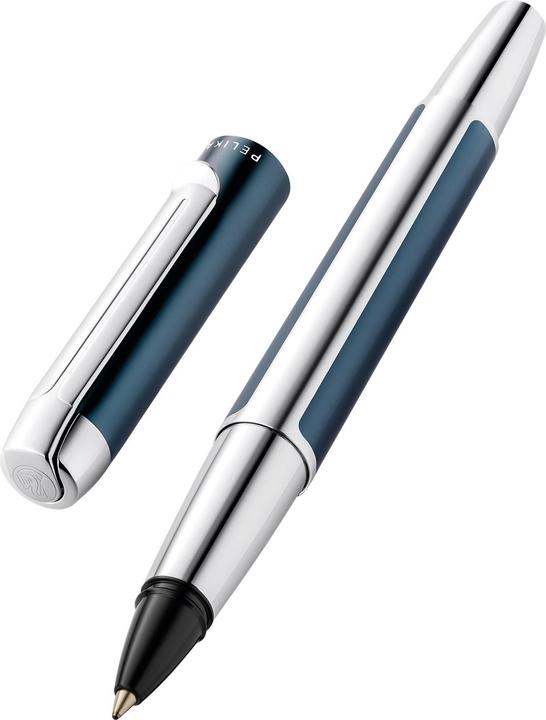 Produktbild Pelikan Tintenroller Pura, Petrol (Benzin, Silber, 1 x)
