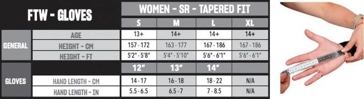 Immagine prodotto CCM Guanti da hockey JetSpeed FTW SR da donna (SR 12"/30 cm) (12)