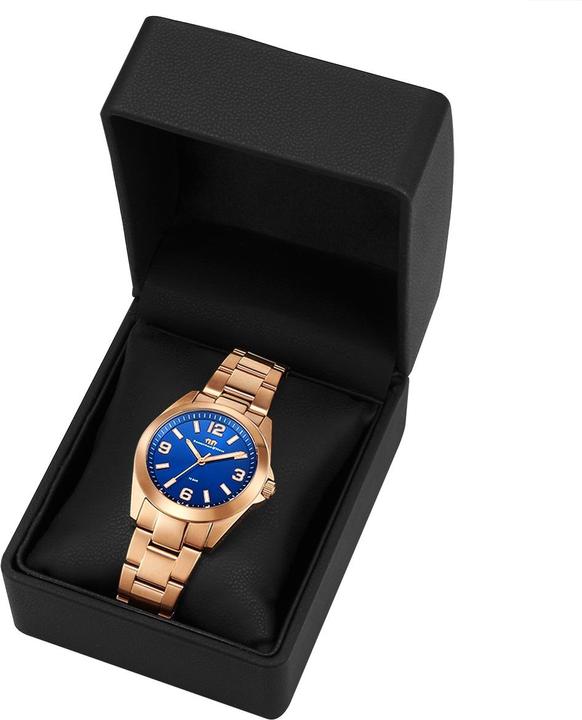 Image du produit Montre à quartz femme Majestia en acier inoxydable or rose - 32442 (Montre analogique, 37.50 mm)