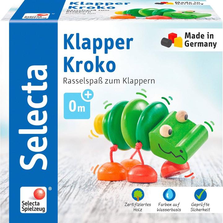Actual product image Selecta Spielzeug Clapper Croc