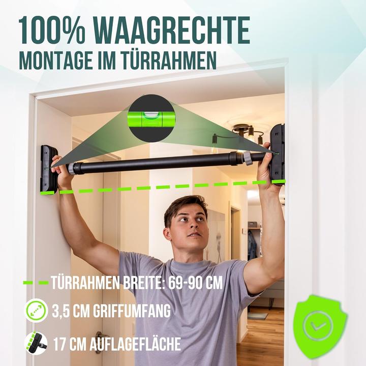 Produktbild Pullup & Dip Klimmzugstange für Türrahmen