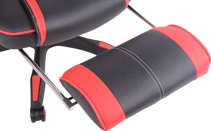 Image du produit CLP Chaise de bureau Heat, noir/rouge