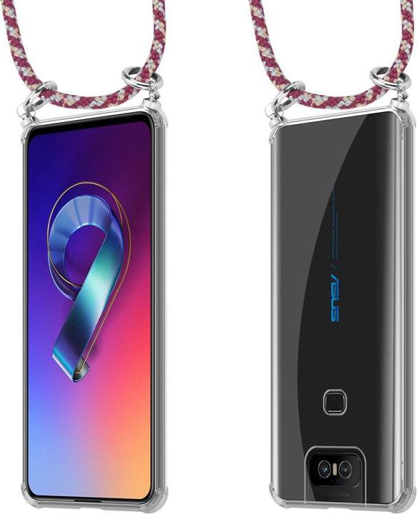 Produktbild Cadorabo TPU Handy Kette SILBER Cover