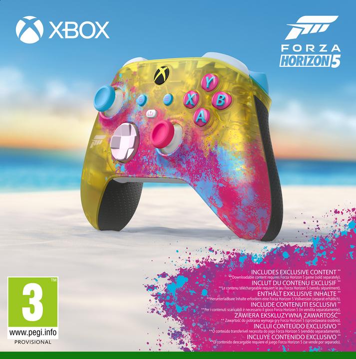 Produktbild Microsoft Xbox Wireless Controller - Forza Horizon 5 Limited Edition (Xbox Series X, Xbox One X, PC, Xbox One S, Xbox Series S)