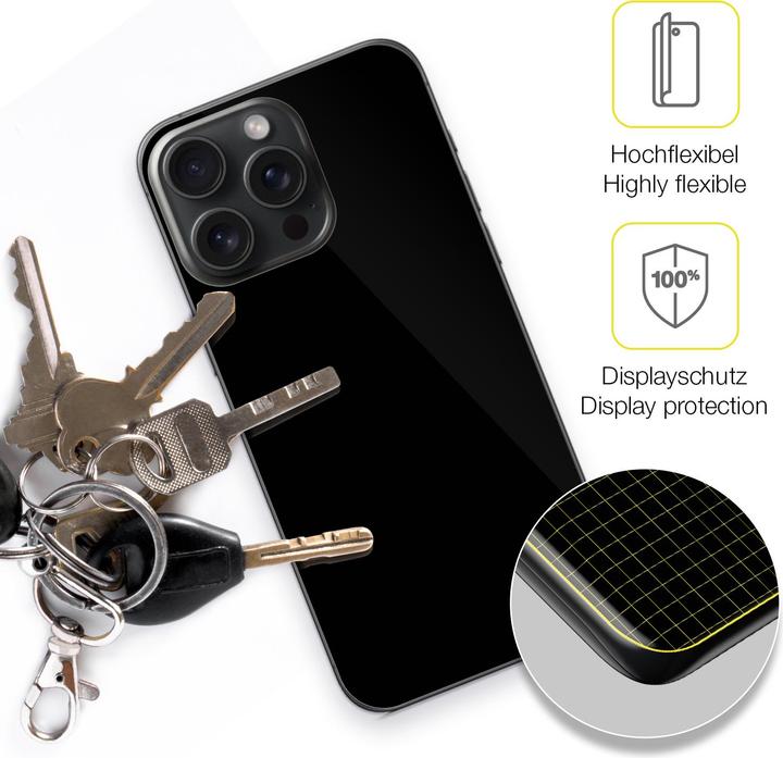 Produktbild Dipos 3D Full Cover Schutzfolie (1 Stück, Apple iPhone 15 Pro Max)