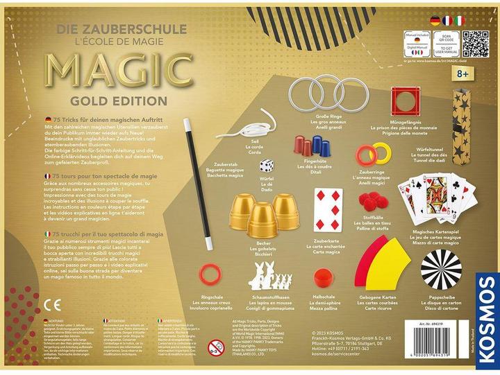 Produktbild Kosmos Die Zauberschule Magic Gold Editiion