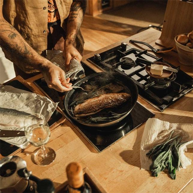 Actual product image Fiskars PAN FRYING FF 28M CERAMIC COATED 1072312 (28 cm, Frying pan, Stainless steel)