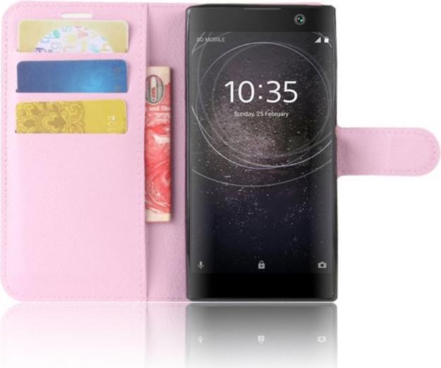 Produktbild MU Classic Leder Hülle mit Litchitextur (Sony Xperia XA2)