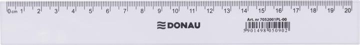 Produktbild Donau Lineal 20cm, klar (20.50 cm)