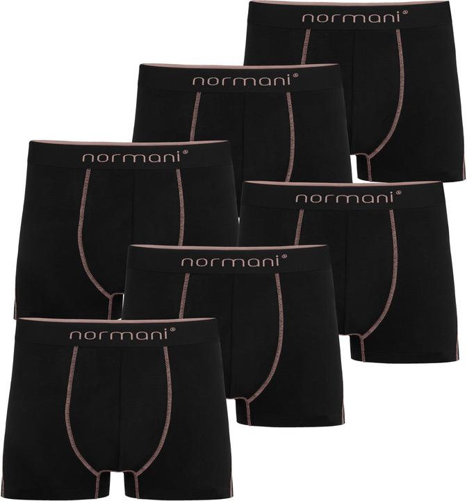 Actual product image Normani 6 Herren Baumwoll-Boxershorts (L, pack of 6)