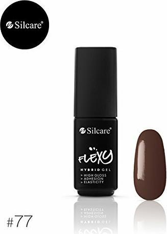 Actual product image Silcare Flexy Hybrid Gel Polish 77 4.5G (77, Gel-Effect Nail Polish)
