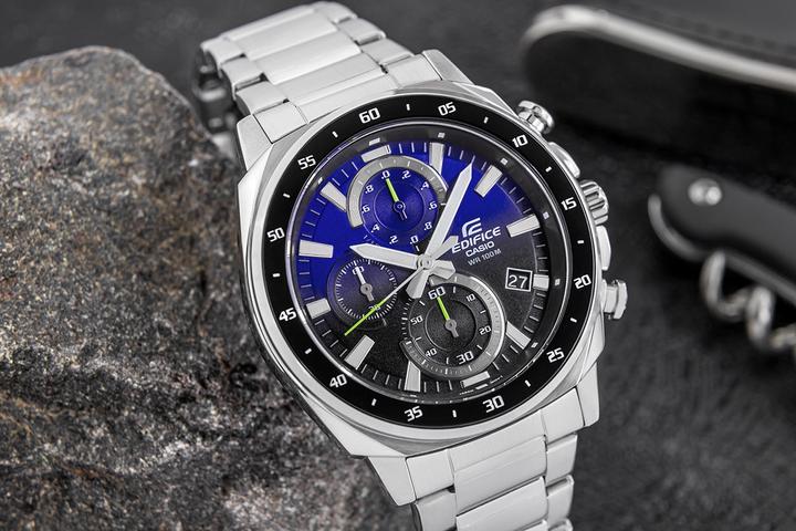 Immagine prodotto Casio Edifice - EFV-600D-2AVUEF (Orologio da polso analogico, Cronografo, 44 mm)