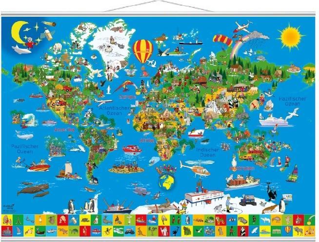 Actual product image Experience card Your colorful earth. Poster with metal trim