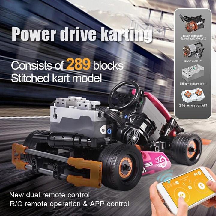 Image du produit Mould King Mold King 18026 - GO Kart (RC) (289 pièces)