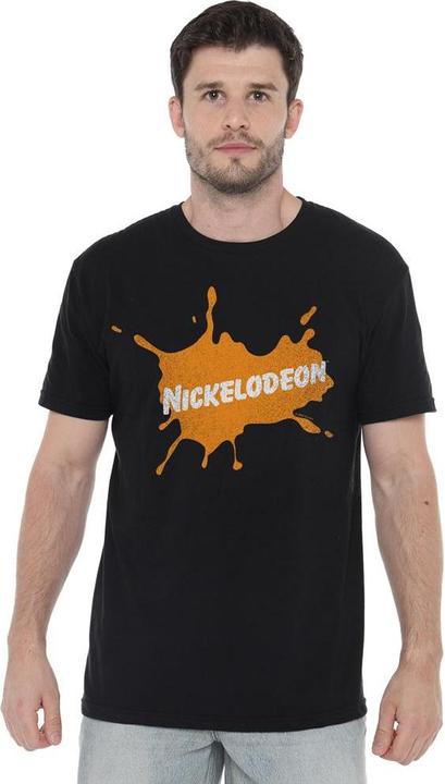 Actual product image Nickelodeon Mens Retro Burst Logo T-Shirt (3XL)