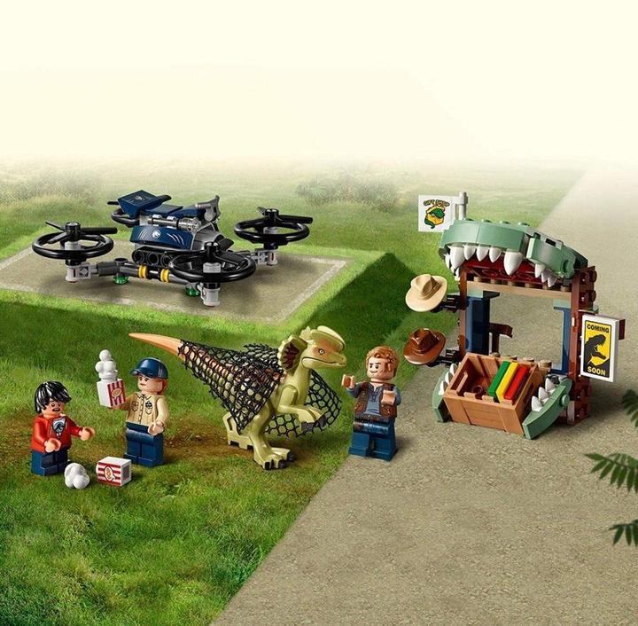 Produktbild LEGO Dilophosaurus auf der Flucht (75934, LEGO Jurassic World)