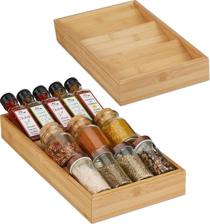 Actual product image Relaxdays 2x spice rack