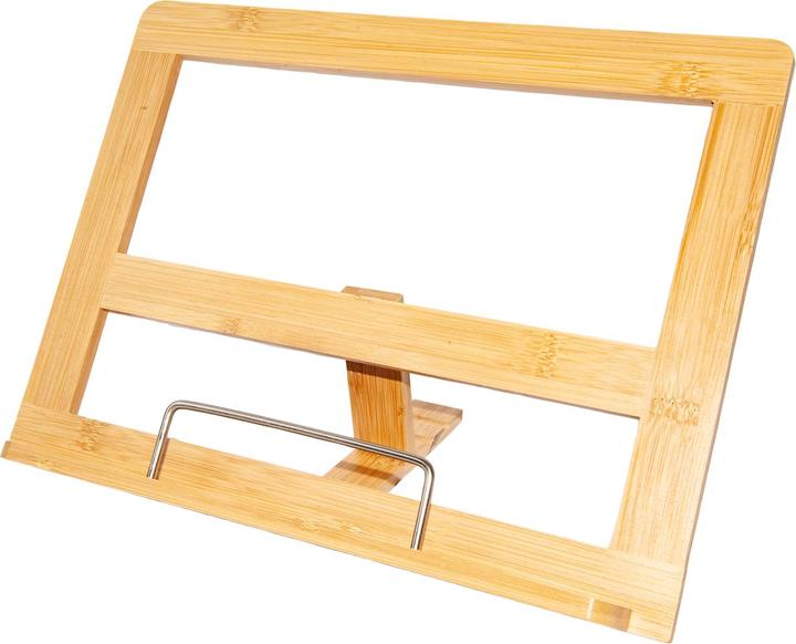 Natura Punto Porta libri di cucina in bambù e metallo