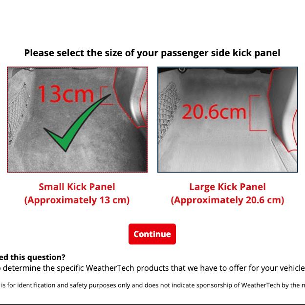 Immagine prodotto WeatherTech Mercedes-Benz Classe ML (2006-2011) Tappetini auto 1a fila (piccoli)