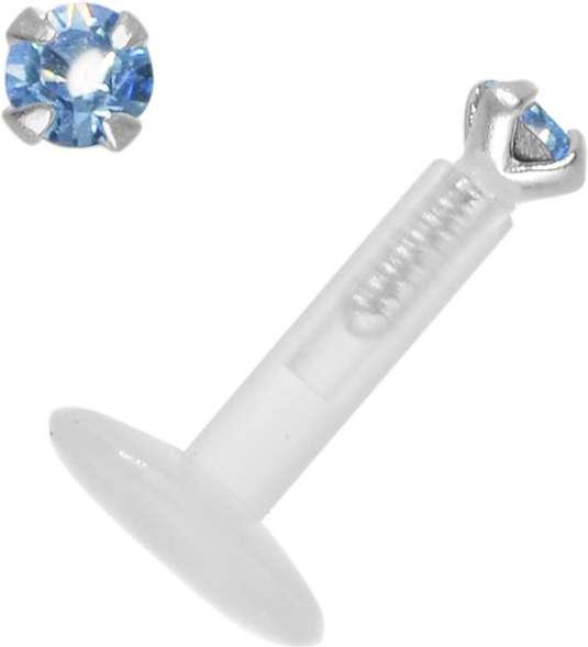 Produktbild Bijouteria Piercing (Bioplast, Silber 925, Premium Kristall)