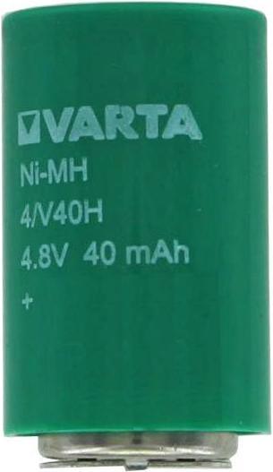 Actual product image Varta Batterie 4/V40H, 55604, MH 13654 mit 3-er Print -/++ (1 pcs., V40H, 43 mAh)